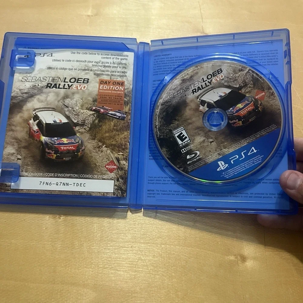Sébastien Loeb Rally EVO: Day One Edition - Sony PlayStation 4 - Very Good